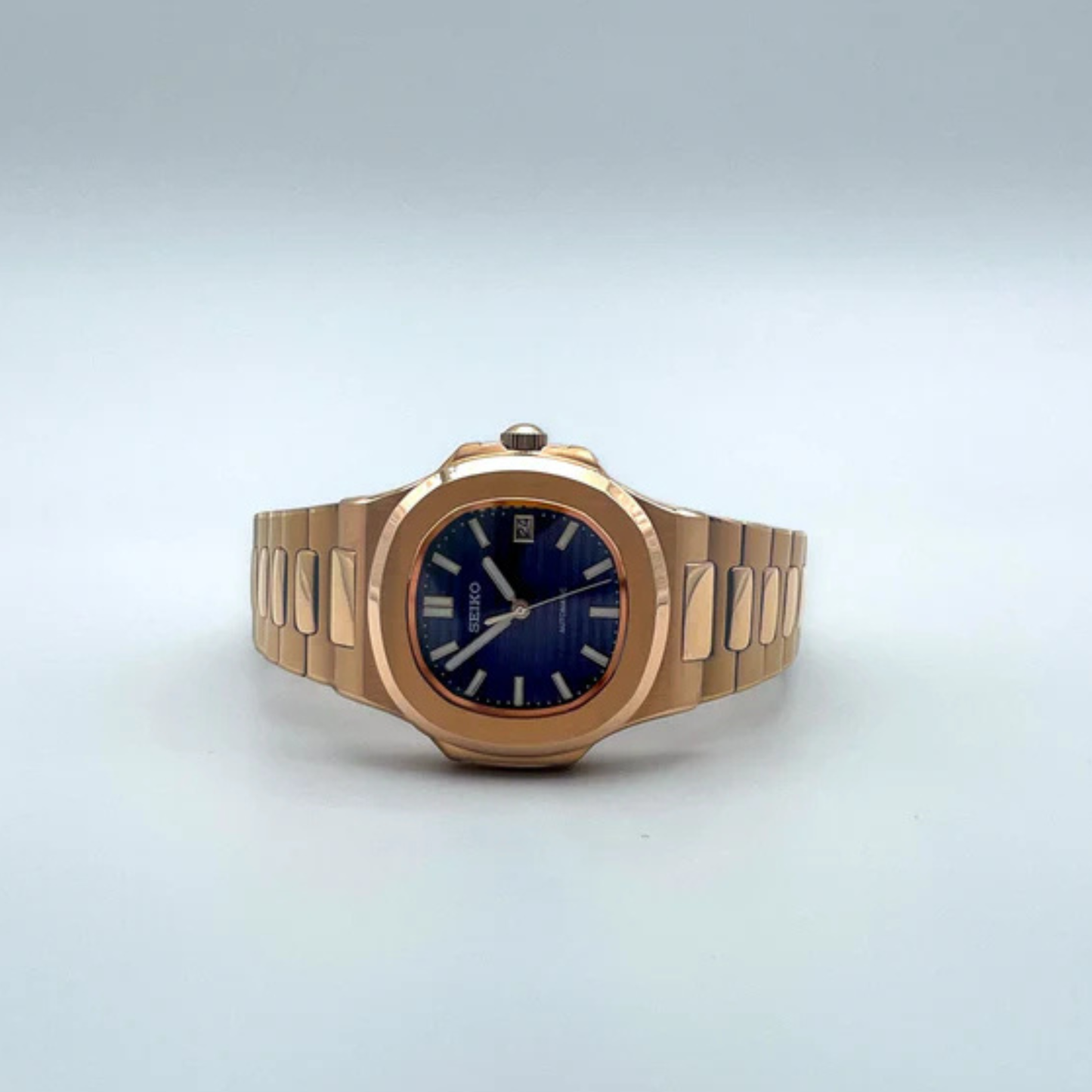 SATIKO | ROSE GOLD - SEA BLUE