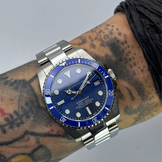 SEIKOMARINER | SILVER BLUE