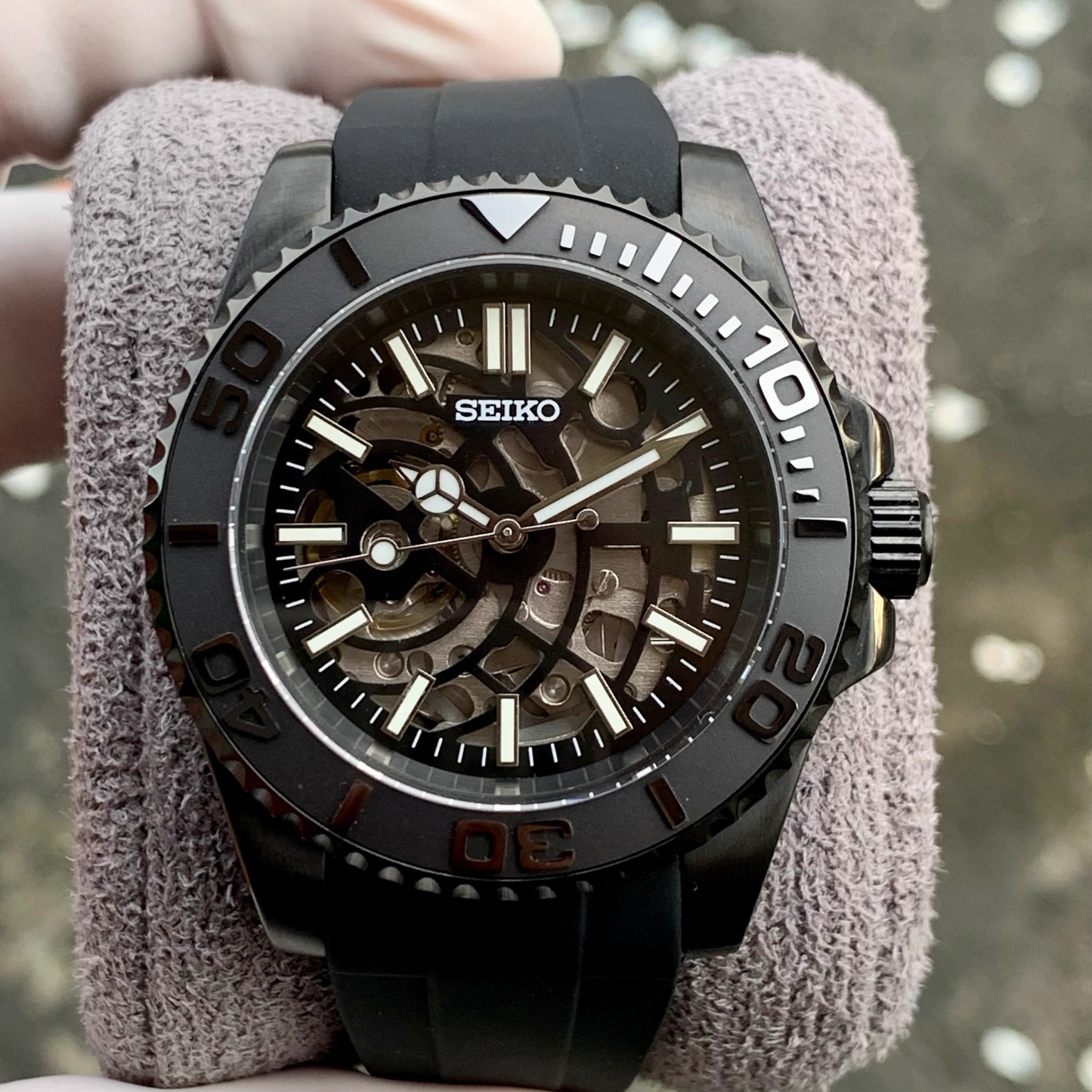 SEIKOMARINER | DARK CHROME