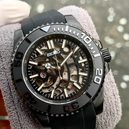 SEIKOMARINER | DARK CHROME