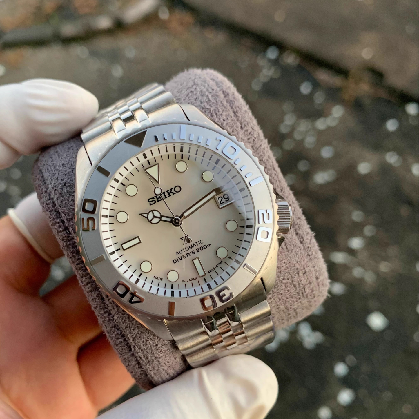 SEIKOMARINER | SILVER CREAM