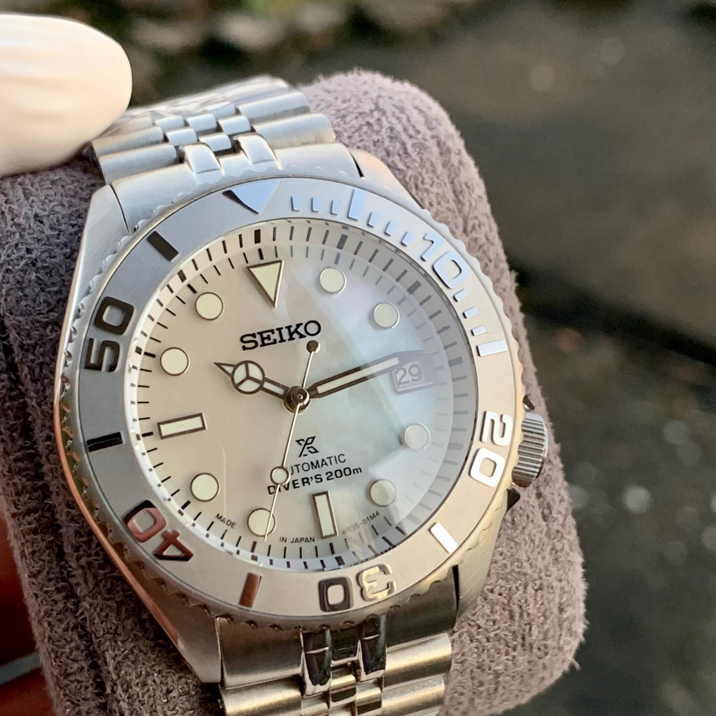 SEIKOMARINER | SILVER CREAM