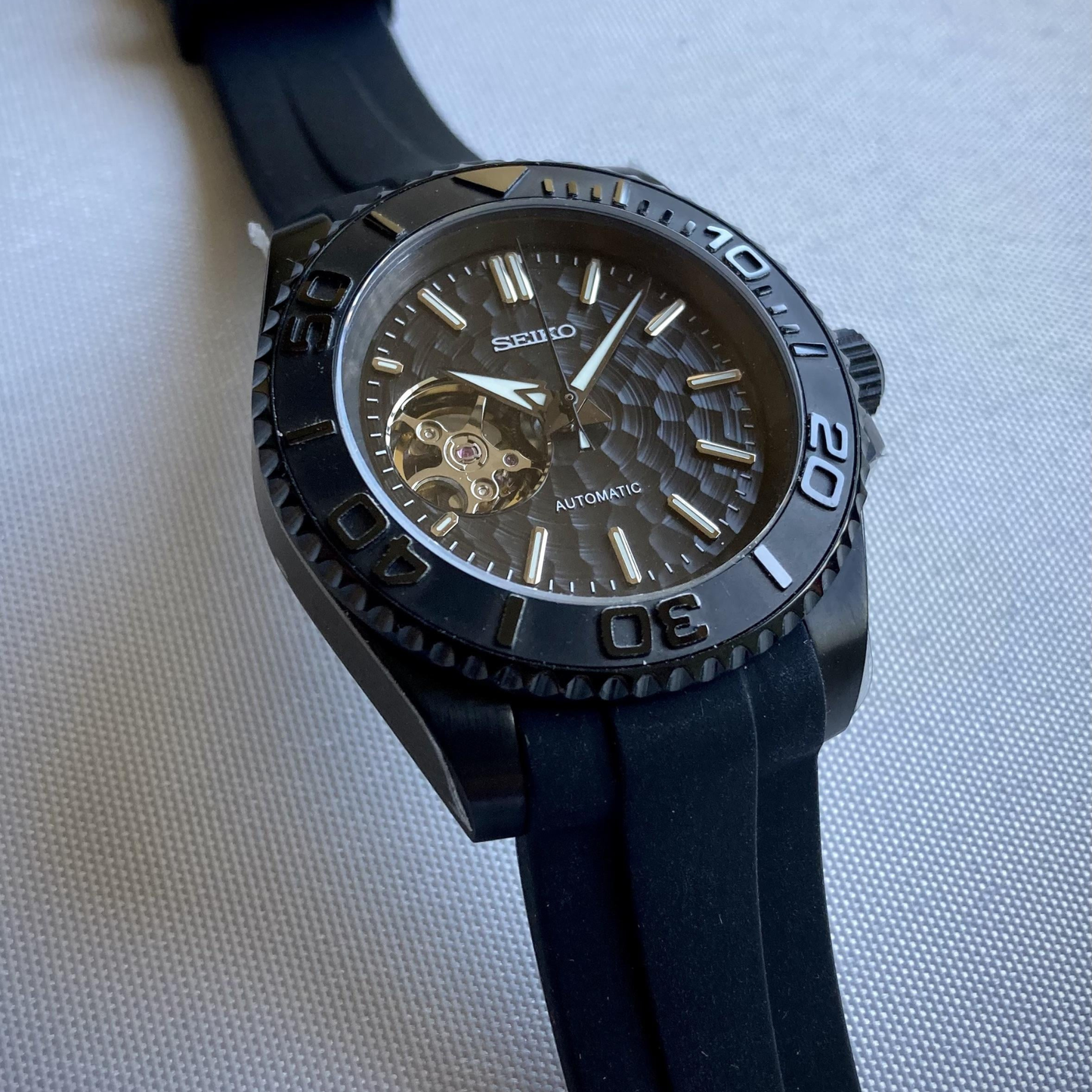 SEIKOMARINER | BLACK CHROME