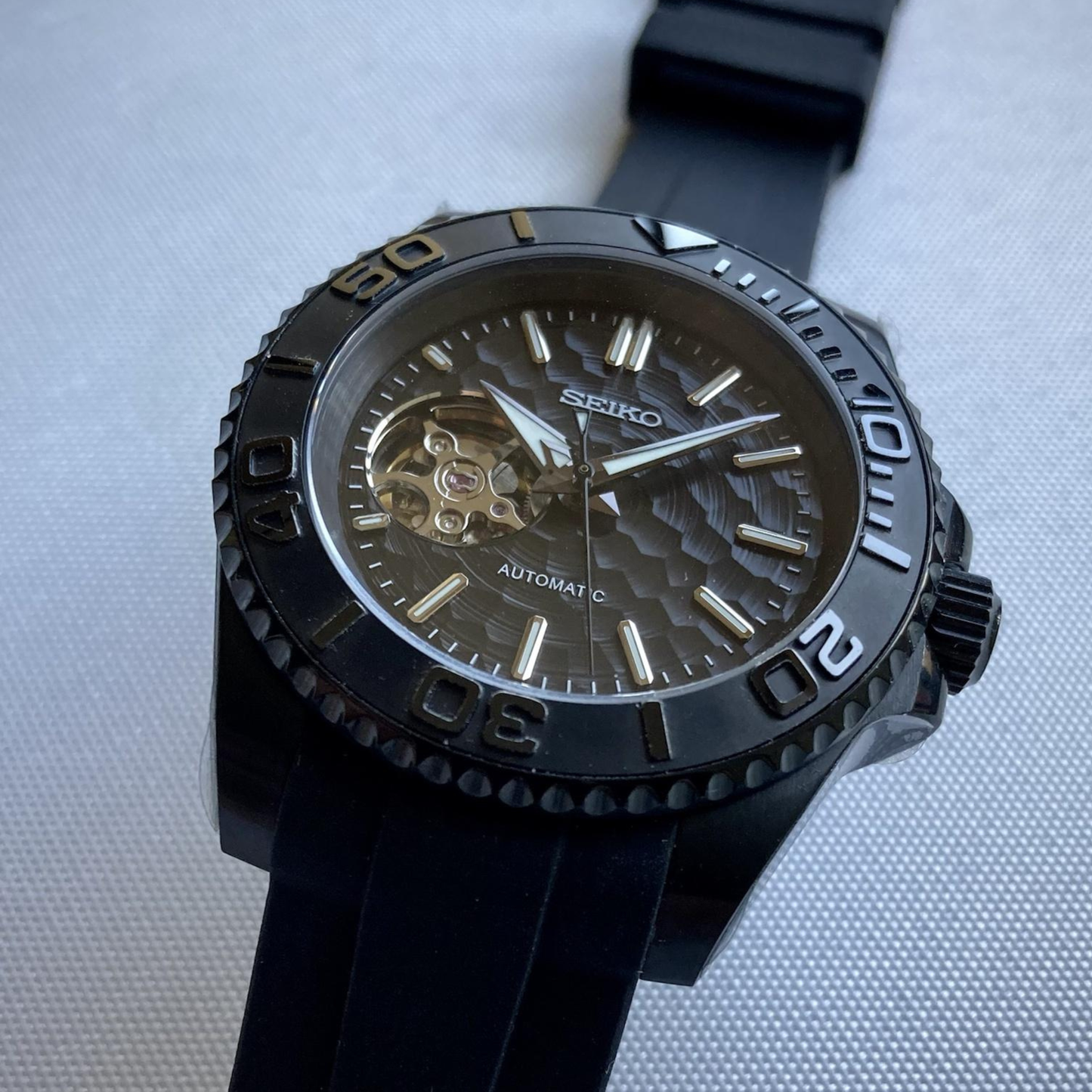 SEIKOMARINER | BLACK CHROME