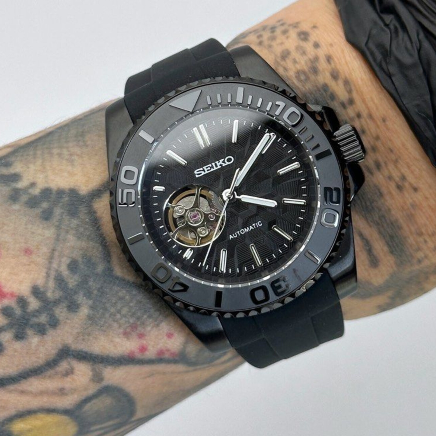 SEIKOMARINER | BLACK CHROME