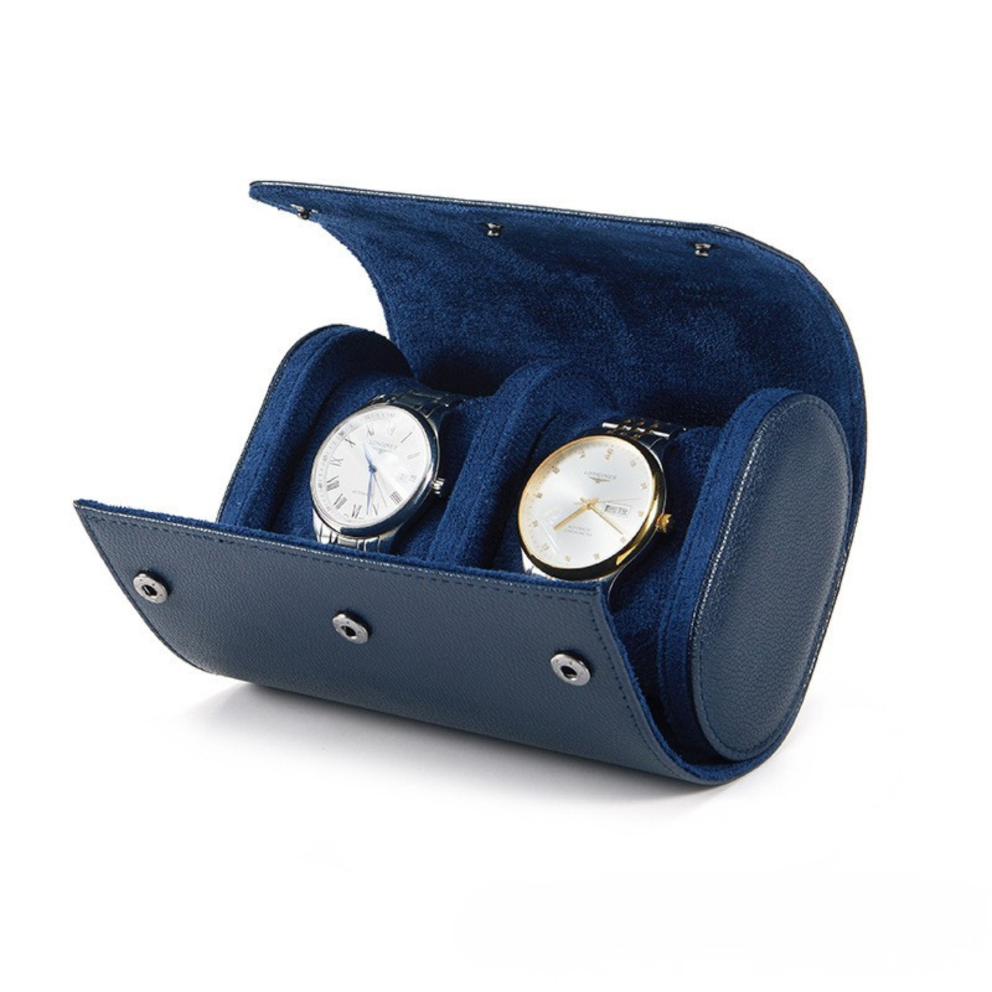 PREMIUM TRAVEL WATCH CASE - BLUE