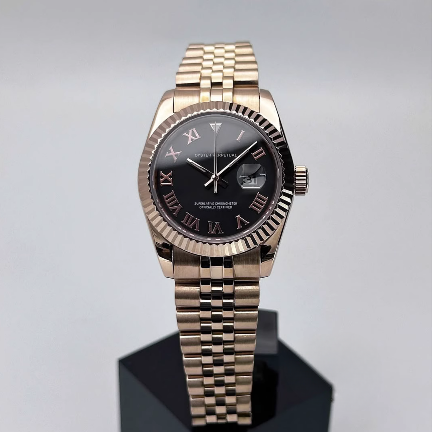 SEIKOJUST |  ROSE GOLD - BLACK