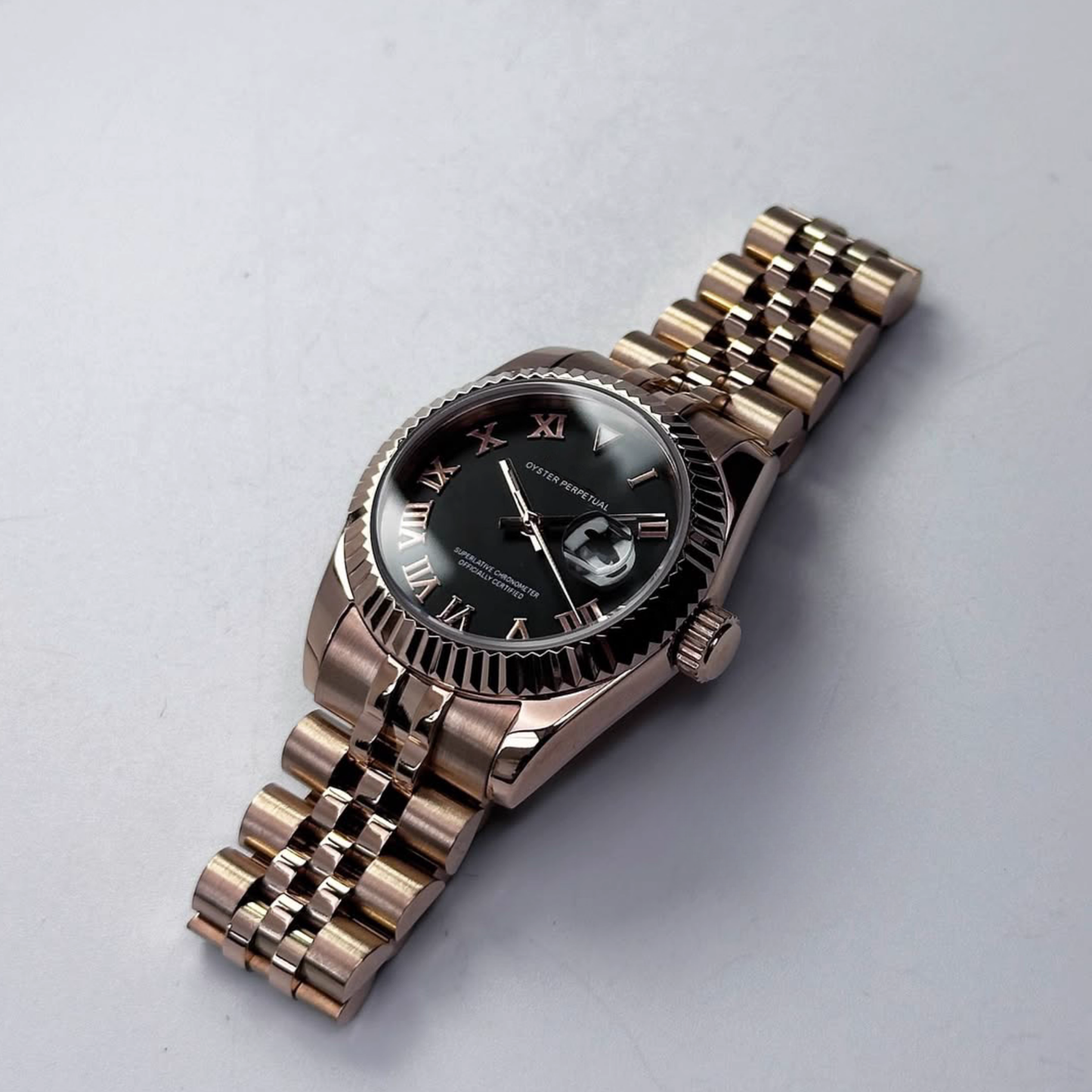 SEIKOJUST |  ROSE GOLD - BLACK