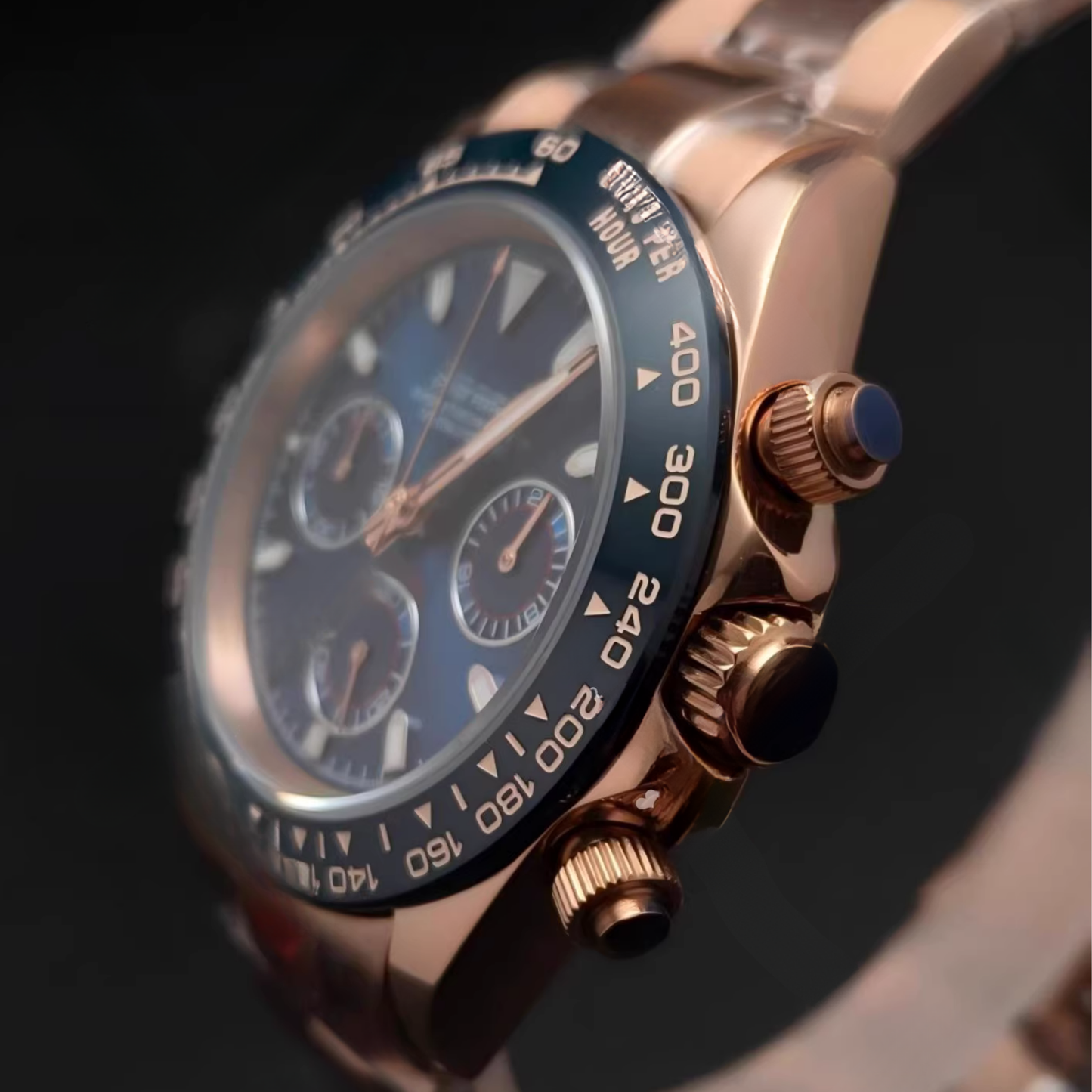 SEITONA| ROSE GOLD - NAVY