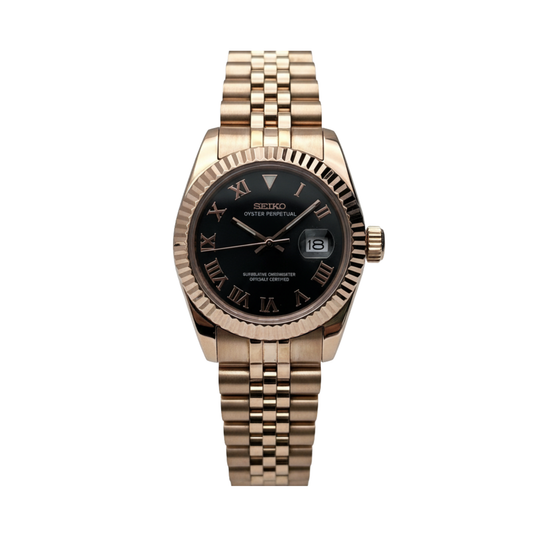 SEIKOJUST |  ROSE GOLD - BLACK