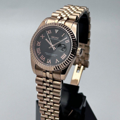 SEIKOJUST |  ROSE GOLD - BLACK