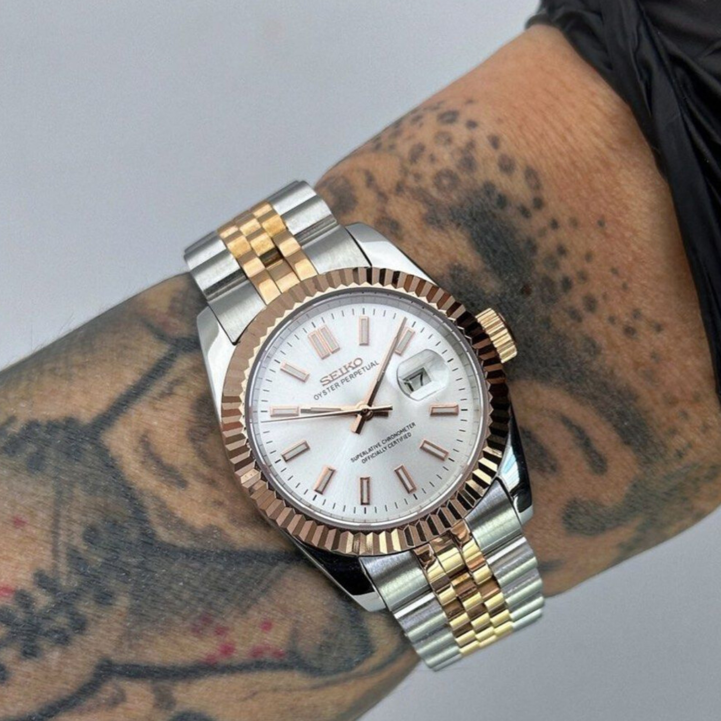 SEIKOJUST | ROSE GOLD - WHITE