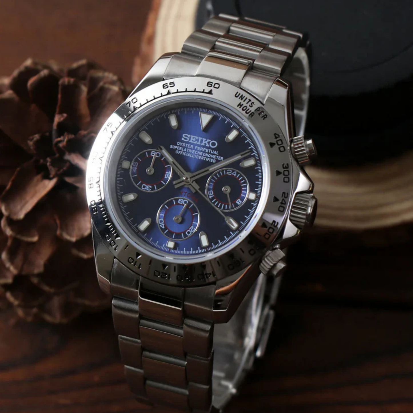 SEITONA| SILVER - BLUE