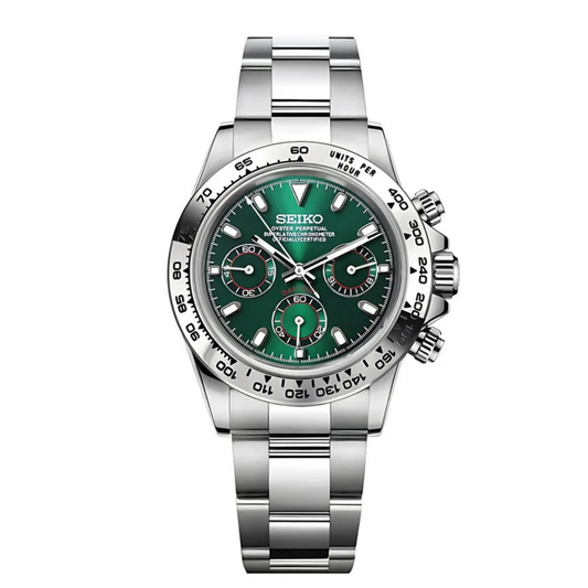 SEITONA| SILVER - GREEN