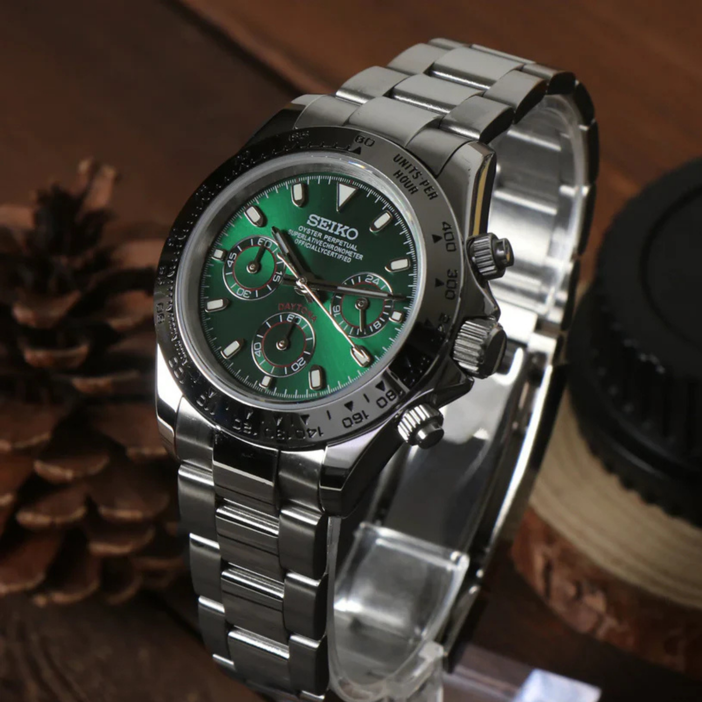 SEITONA| SILVER - GREEN